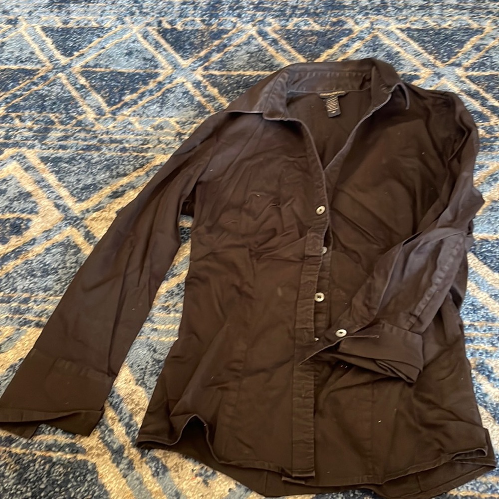 Dark Brown Button Up - image 1